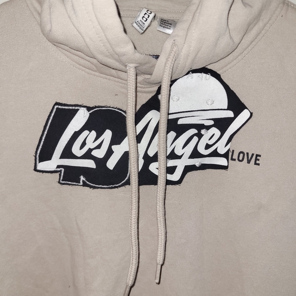 LA Love Custom Designer Hoodie Sweater Large Mens - Picture 3 of 8